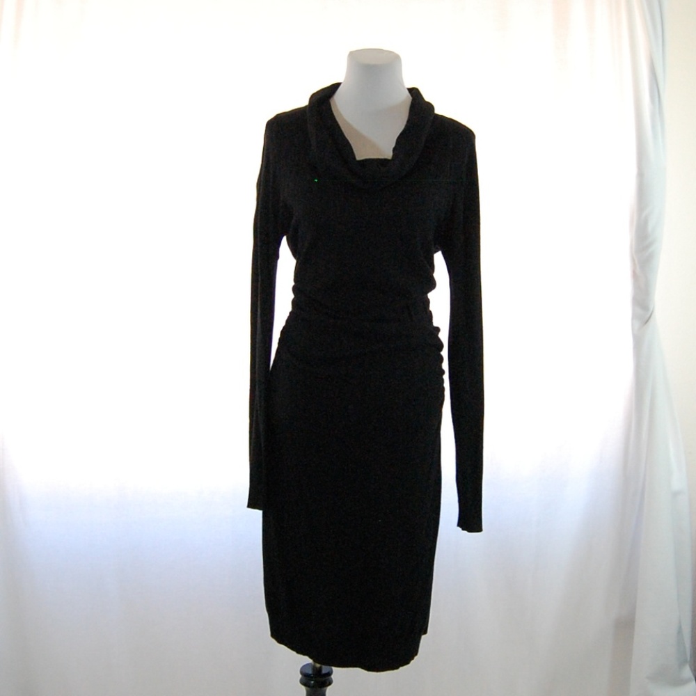 Limited Cowl Neck Sweater Dress
